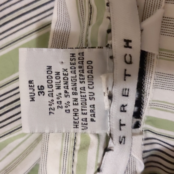 George women's plus stretch button down shirt 16W - Picture 11 of 13